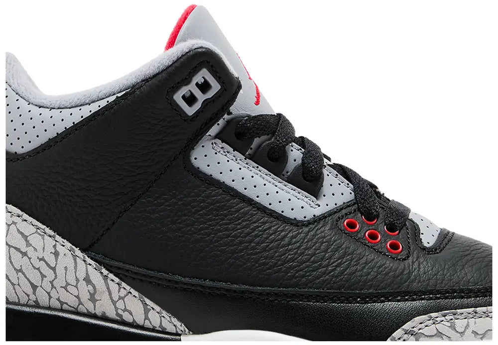 Jordan Retro 3 GS "Black Cement" 2024