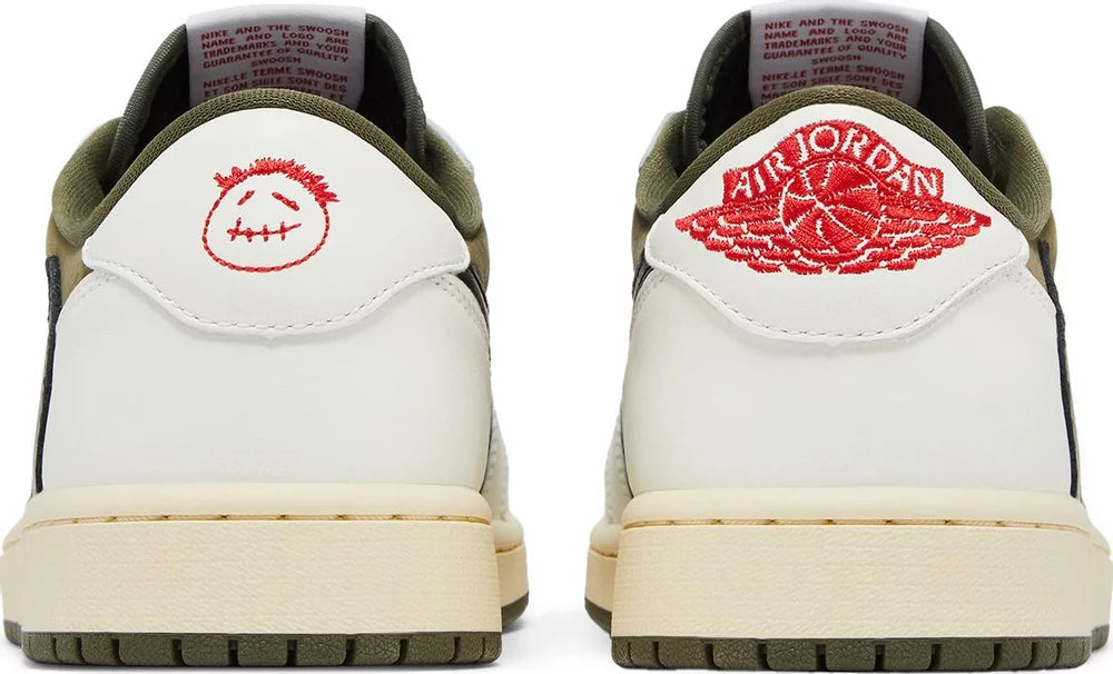 Jordan Retro Low 1 Travis "Medium Olive"