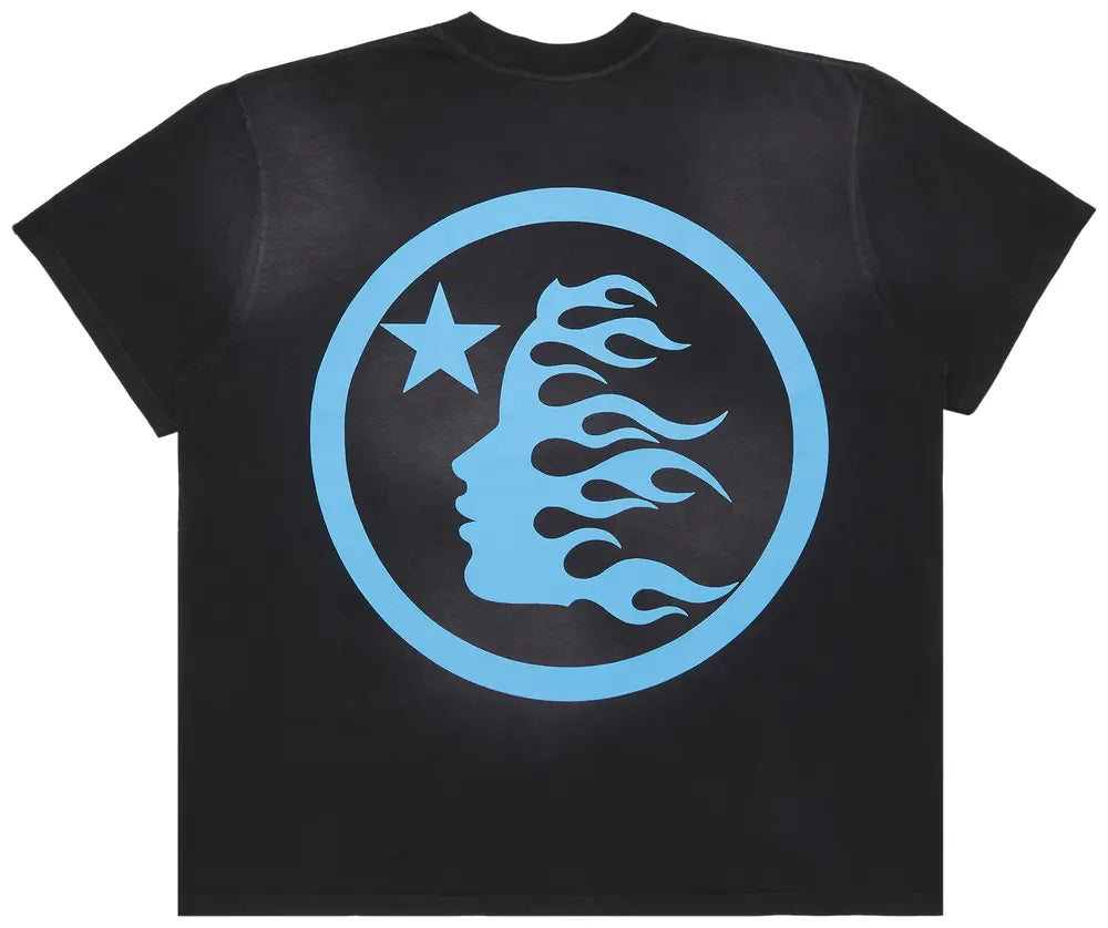 Hellstar Classic T-Shirt (Regular Print) "Black/Blue"