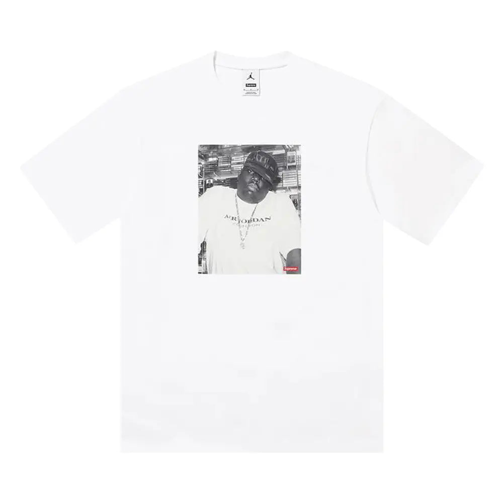 Supreme Jordan Biggie S/S Top "White"