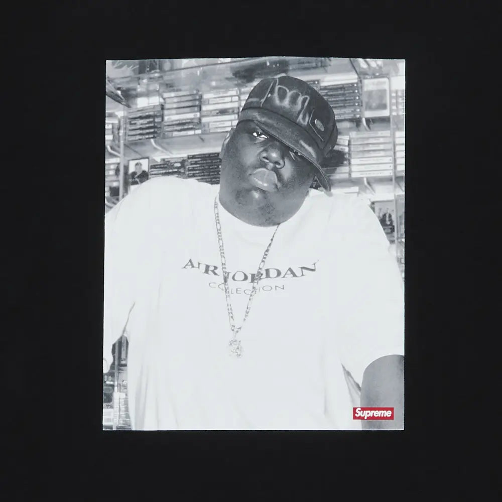 Supreme Jordan Biggie S/S Top "Black"