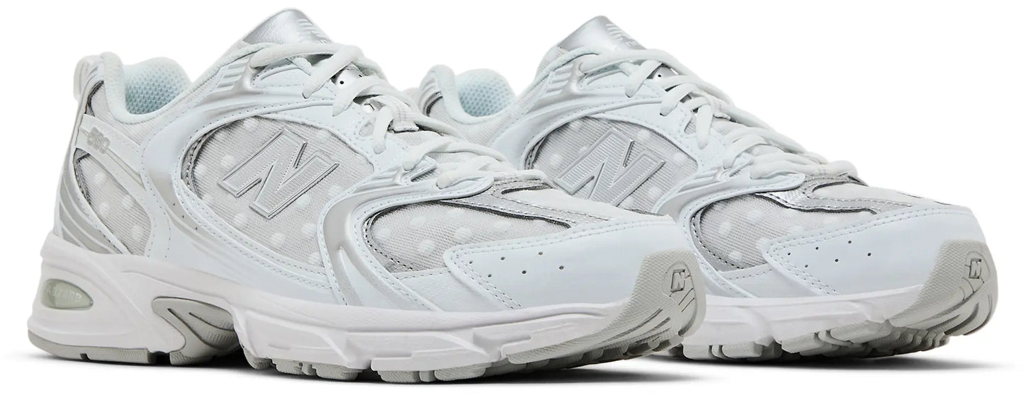 New Balance 530 'White Silver Metallic Polka Dots'