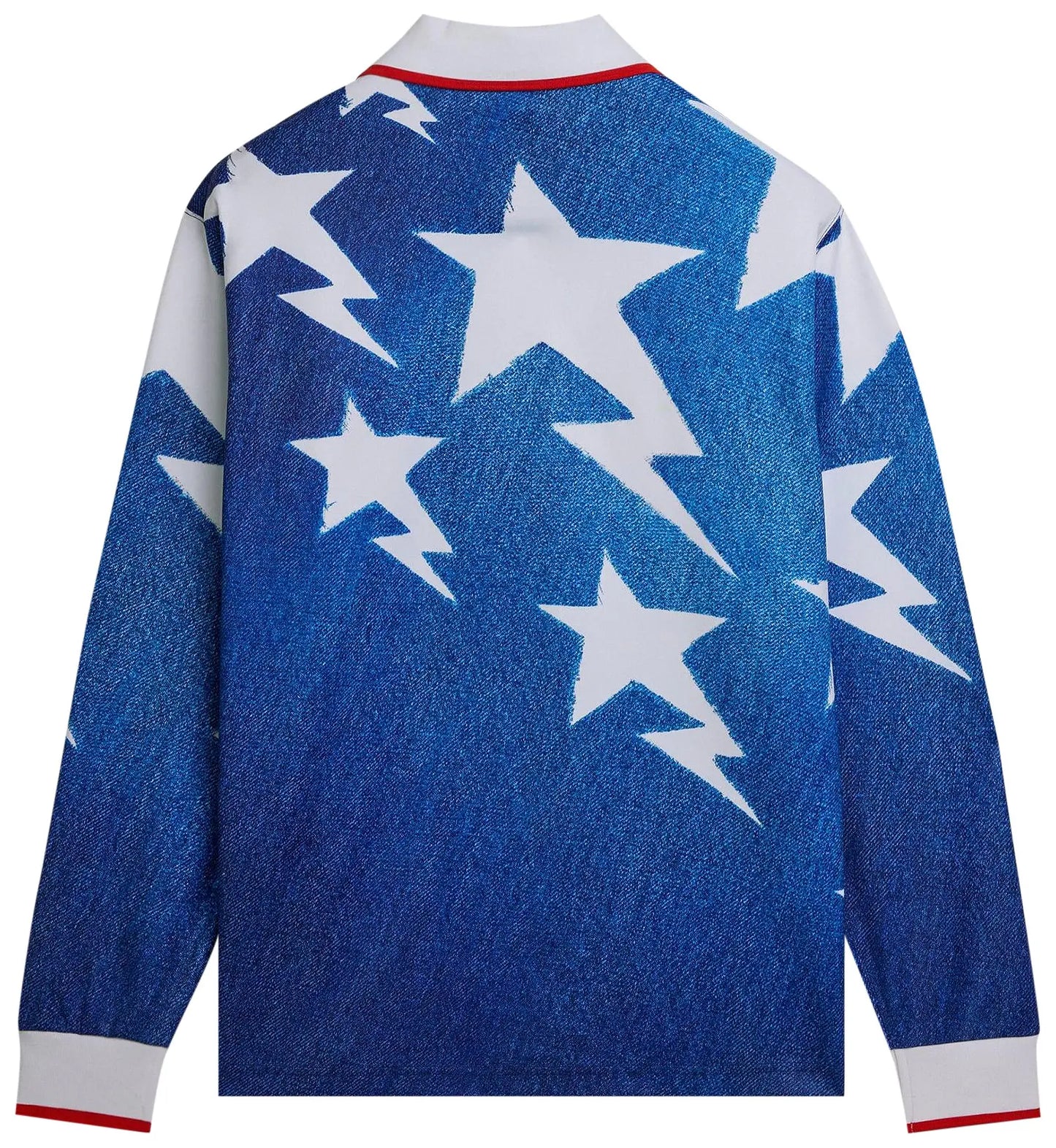 Adidas x BAPE LSL Star Jersey 'Medium Blue Denim'
