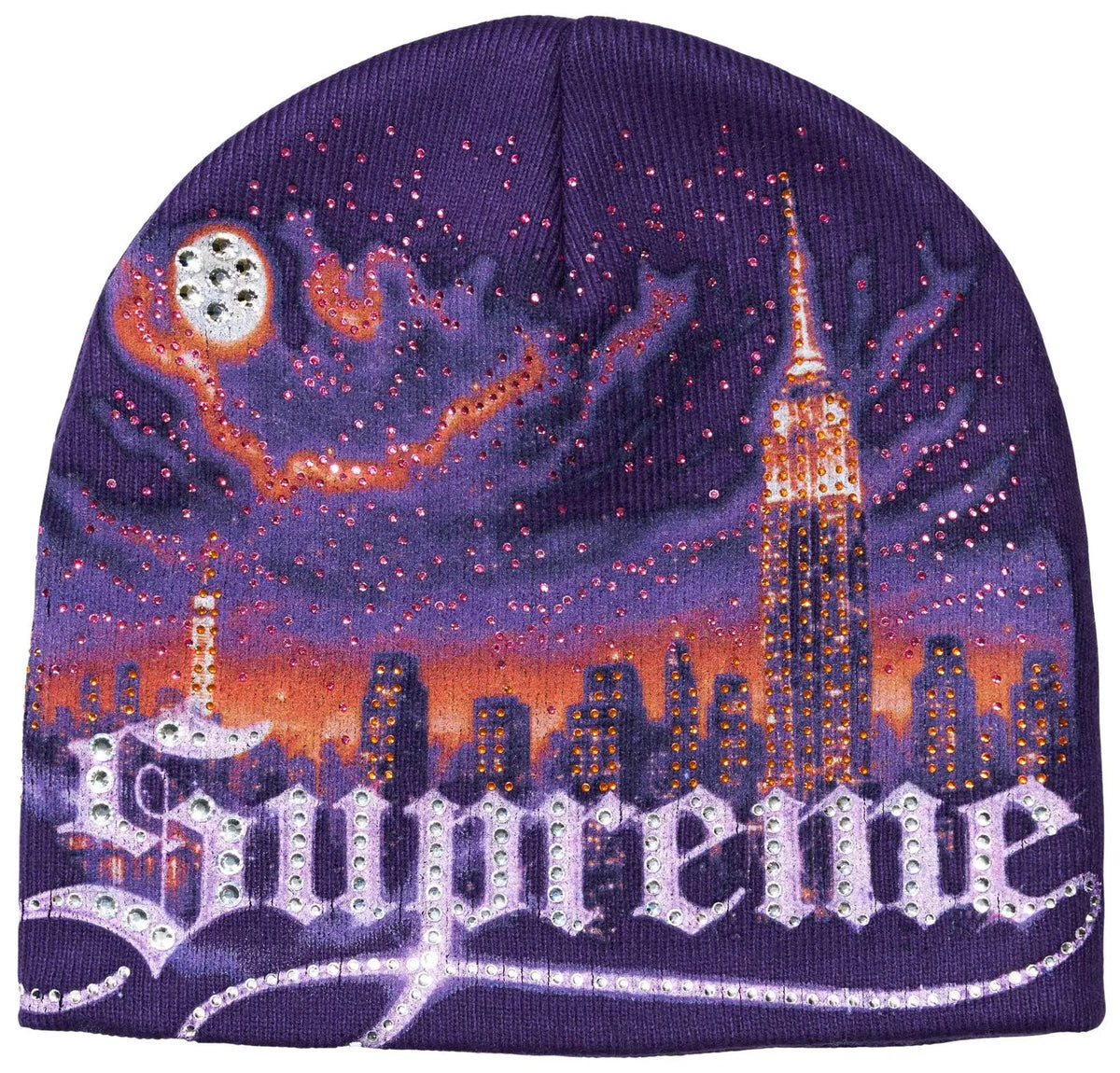 Supreme Cityscape Beanie 'Purple'