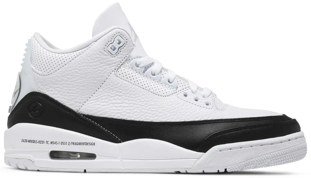 Air Jordan 3 x Fragment Design Retro SP 'White'