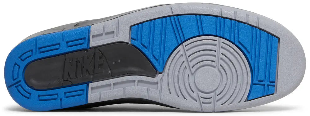Jordan Retro 2 Low "Off-white Black Blue"