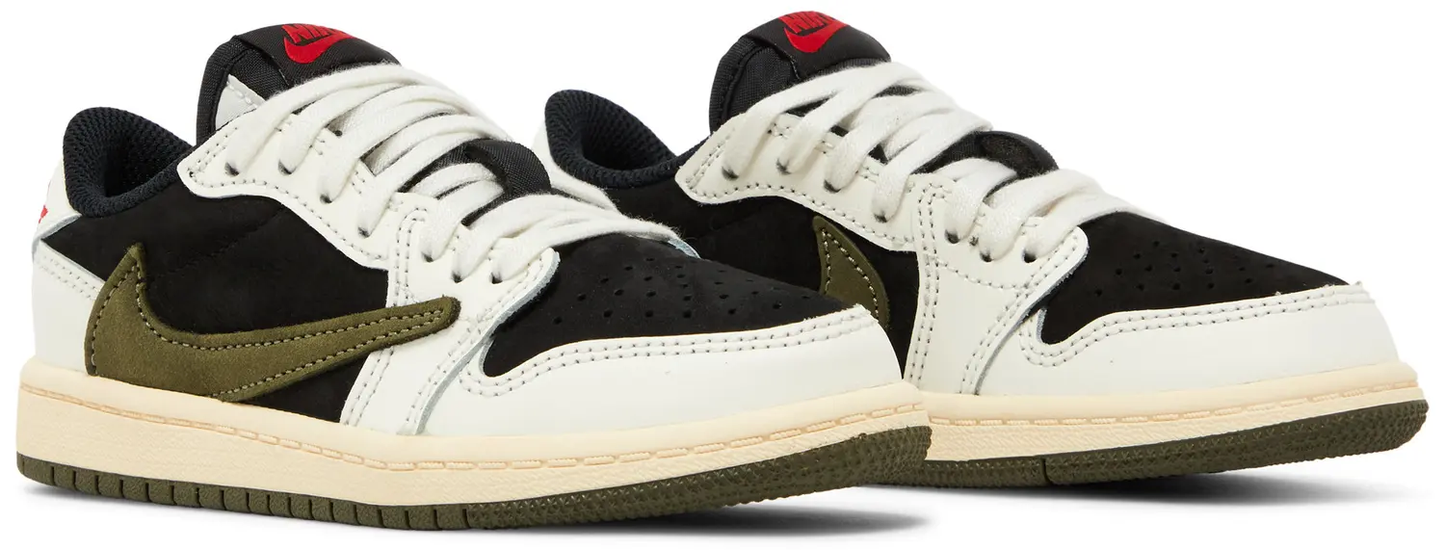 Travis Scott x Air Jordan 1 Retro Low OG SP TD/PS 'Olive'