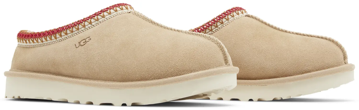 UGG Wmns Tasman Slipper 'Sand Dark Cherry'