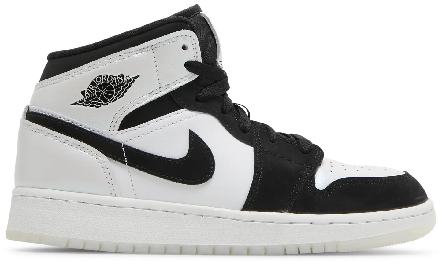 Jordan 1 Mid GS "Diamond Short"