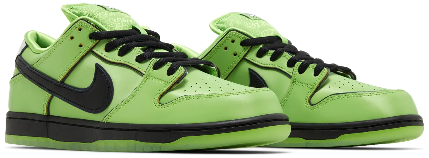 Nike SB Dunk Low "The Powerpuff Girls Buttercup"