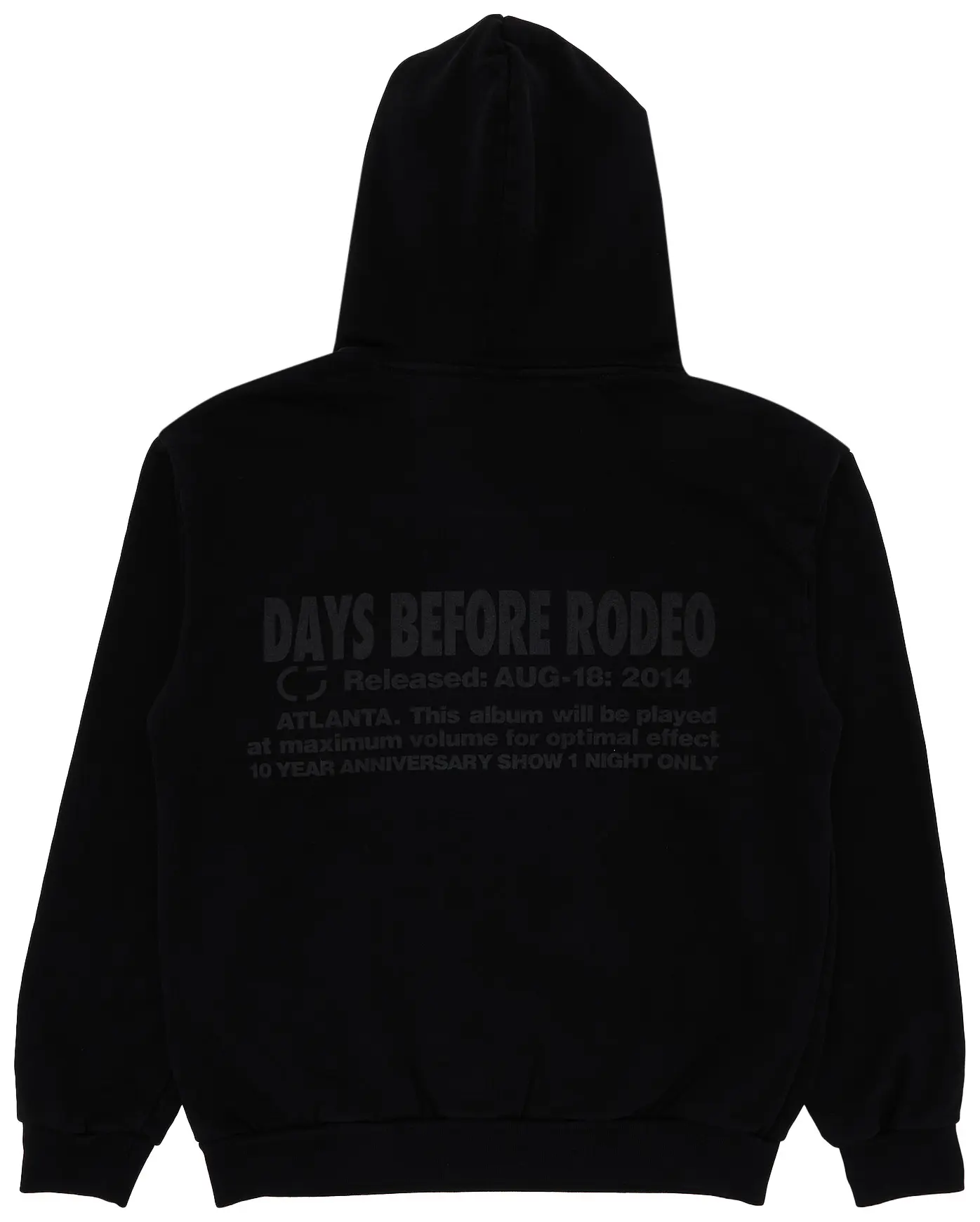 Travis Scott Rodeo Hoodie Black
