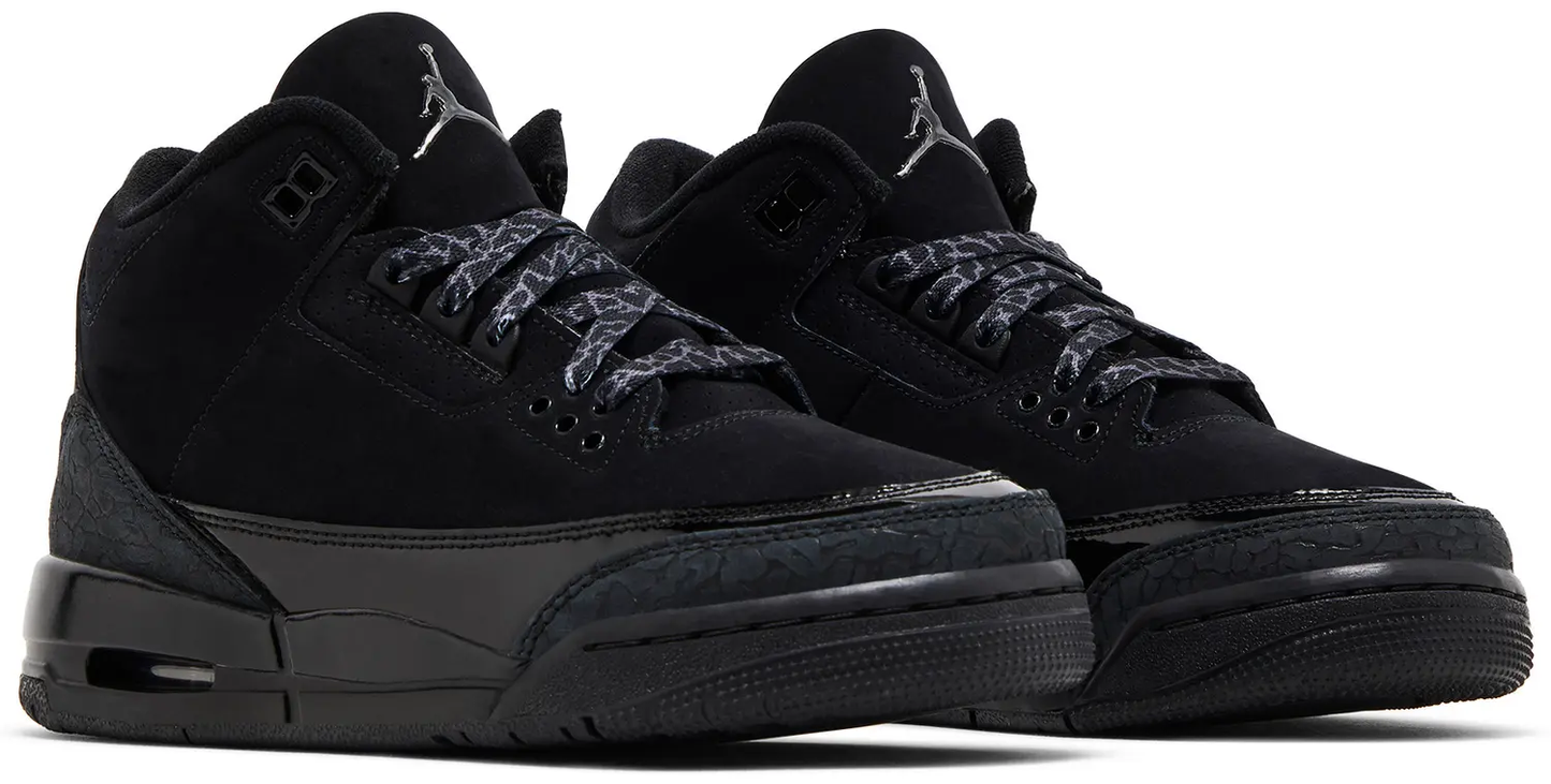 Air Jordan 3 Retro GS 'Black Cat' 2025