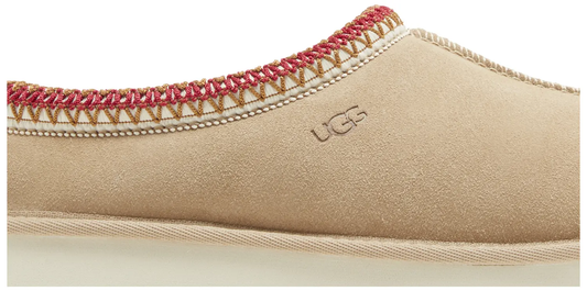 UGG Wmns Tasman Slipper 'Sand Dark Cherry'