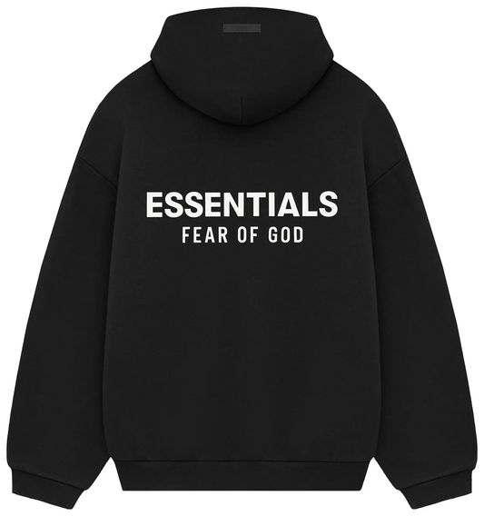 Fear of God Essentials Fleece Hoodie 'Black'