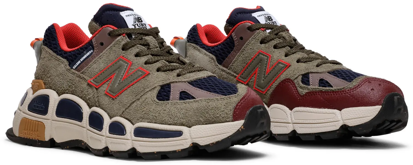 New Balance 574 YURT Salehe Bembury "Team Forest Green"