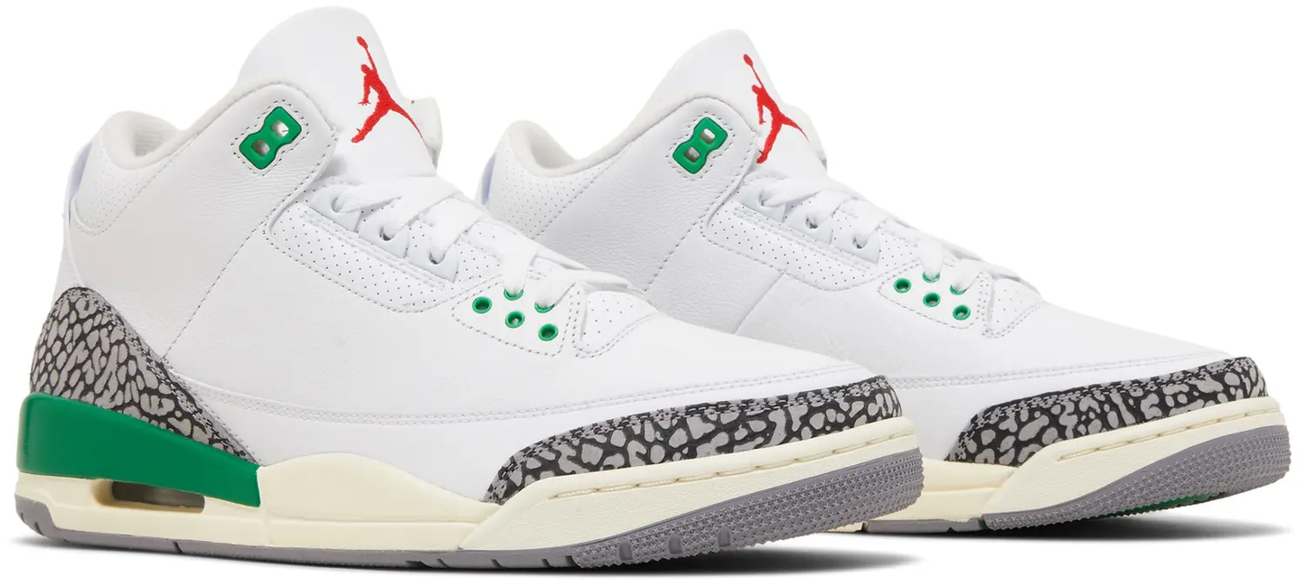 Jordan 3 Retro "Lucky Green" (Women's)