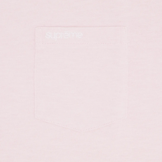 Supreme Short-Sleeve Pocket Tee 'Light Pink'