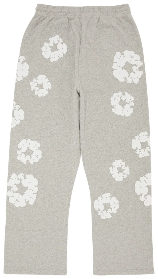Denim Tears Cotton Wreath Baggy Sweatpants 'Grey'