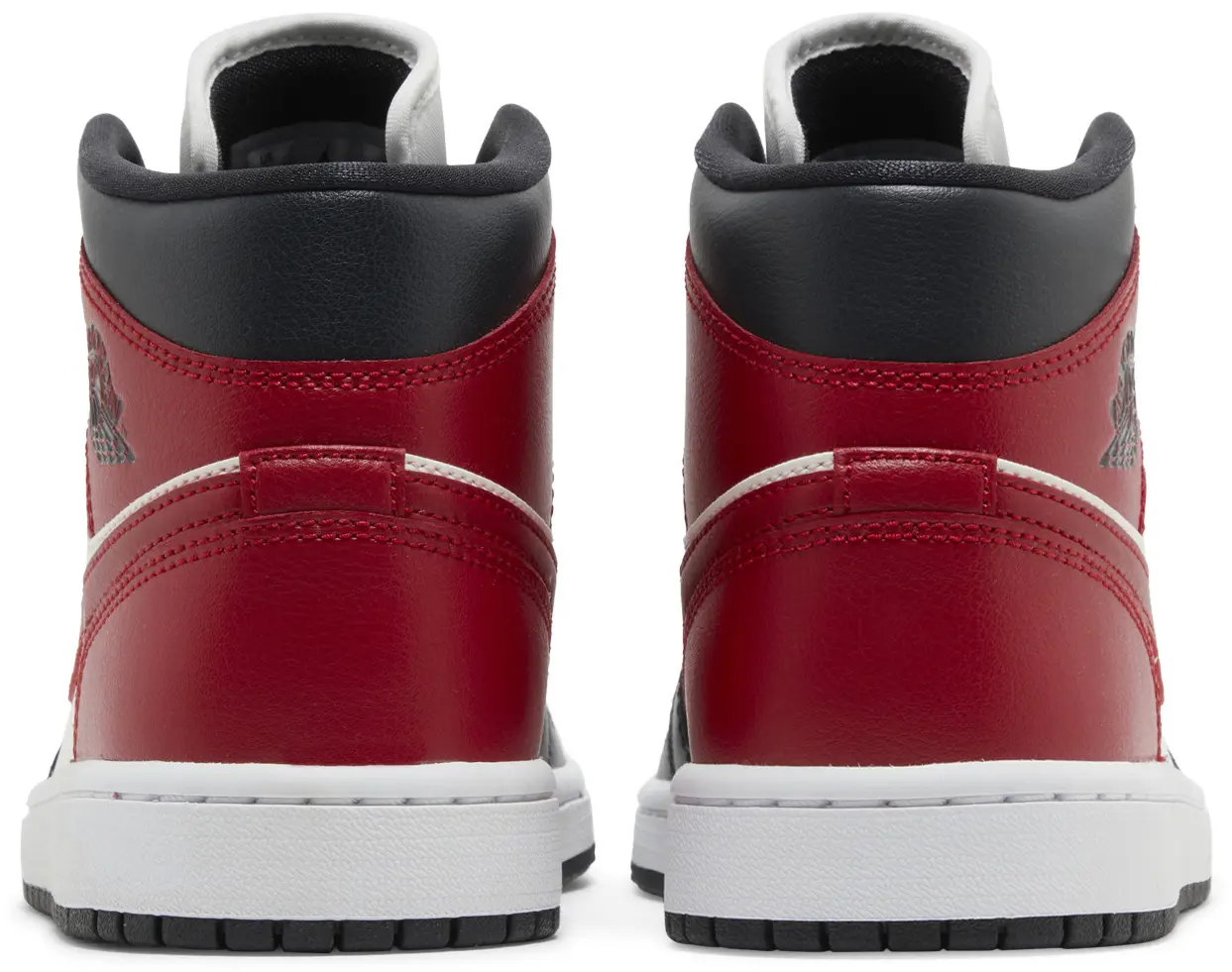 Air Jordan 1 Mid 'Black Toe' Womens