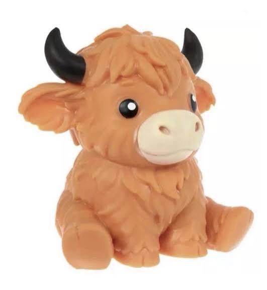 Highland Cow Squishy Toy Animal Viral Squishy Toy PPNC
