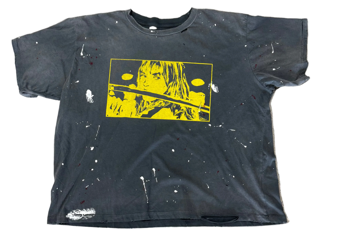 HMDD KB ALTERNATE TEE "Black Yellow Vintage"