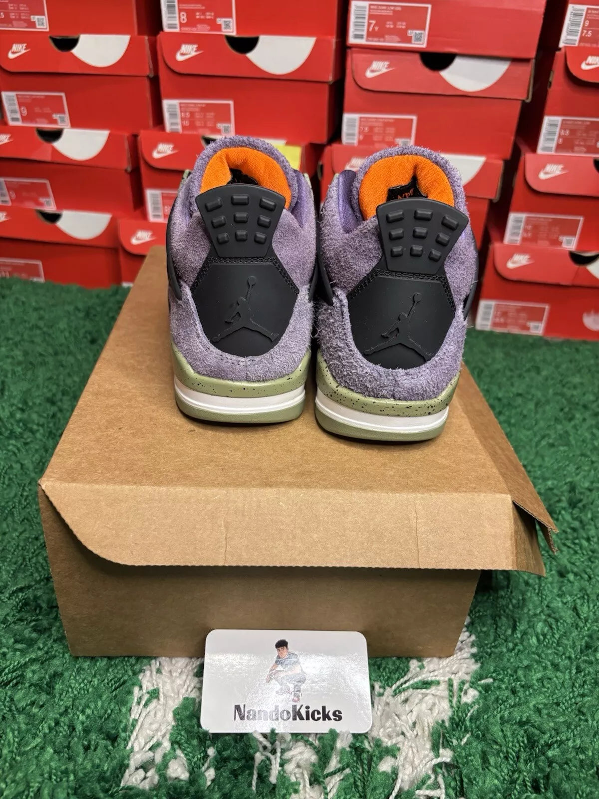 Air Jordan 4 Retro "Canyon Purple AQ9129-500 USED"