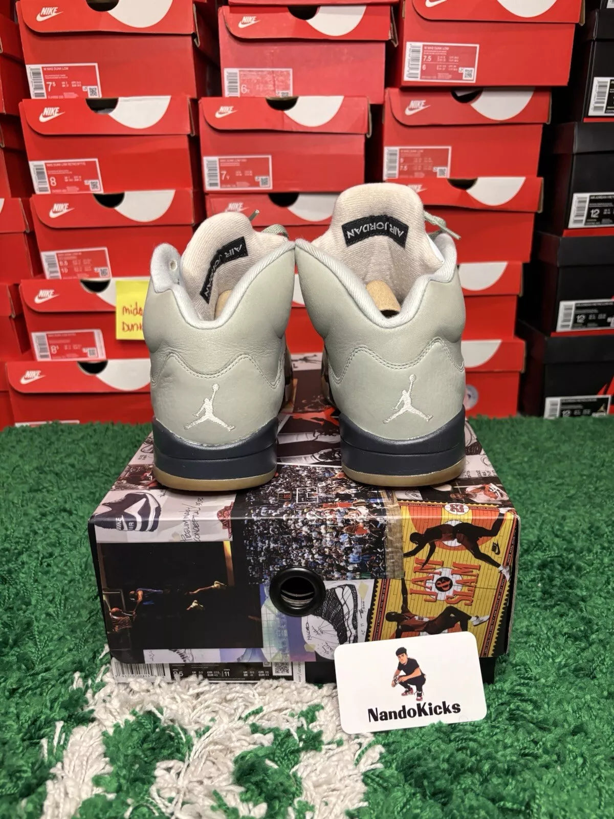 Air Jordan 5 Retro "Jade Horizon DC7501-300 USED"