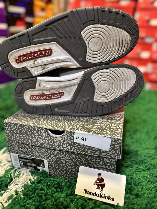 Jordan Retro 3 "Cool Grey" USED