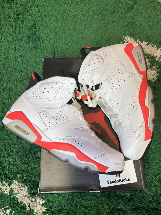 Jordan Retro 6 "White Infrared" USED