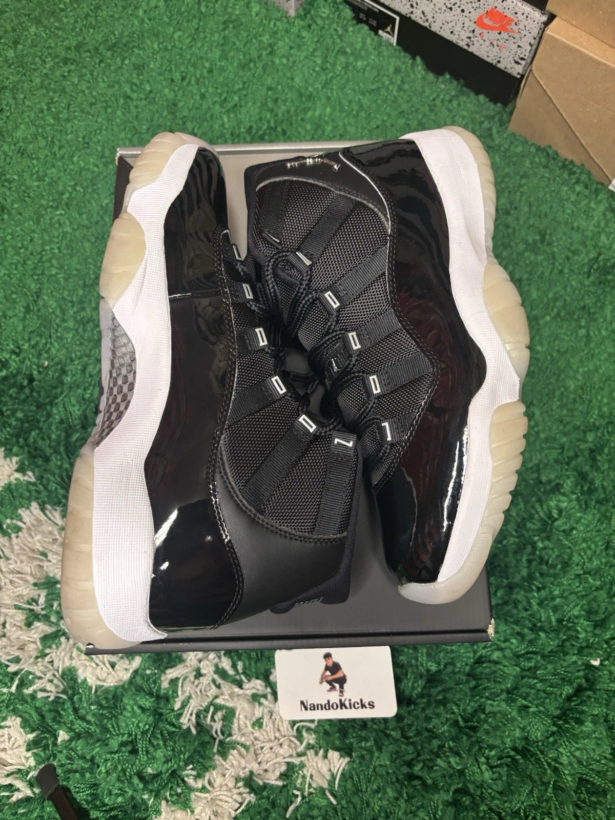 Air Jordan 11 Retro Jubilee 25th Anniversary 2020 Size 8.5 USED