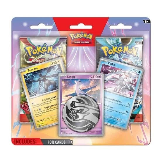 Pokemon Enhanced 2-Pack Blister Pack Latios, Zekrom & Palkia