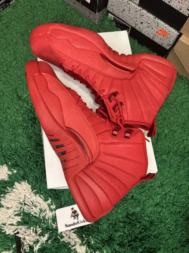 Air Jordan 12 XII Retro Gym Red 130690-601 Men's Size 10 USED
