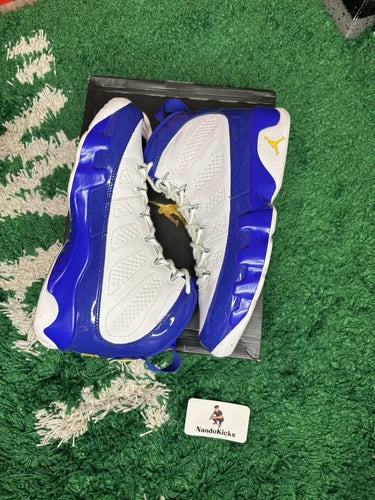 Air Jordan Retro 9 “Kobe Bryant PE Lakers” Size 9 USED
