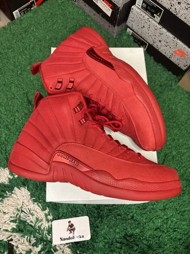 Air Jordan 12 XII Retro Gym Red 130690-601 Men's Size 10 USED