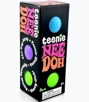 NeeDoh Teenie Groovy Glob Stress Ball 3-Pack