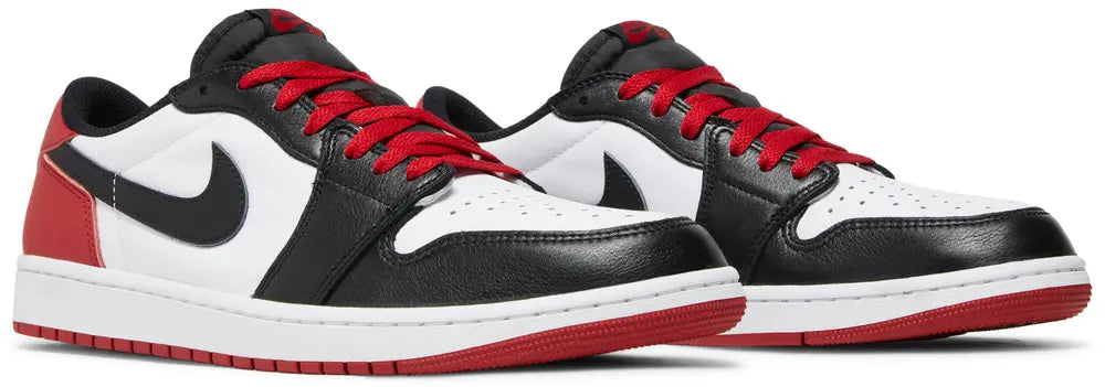 Jordan 1 Retro Low OG "Black Toe"