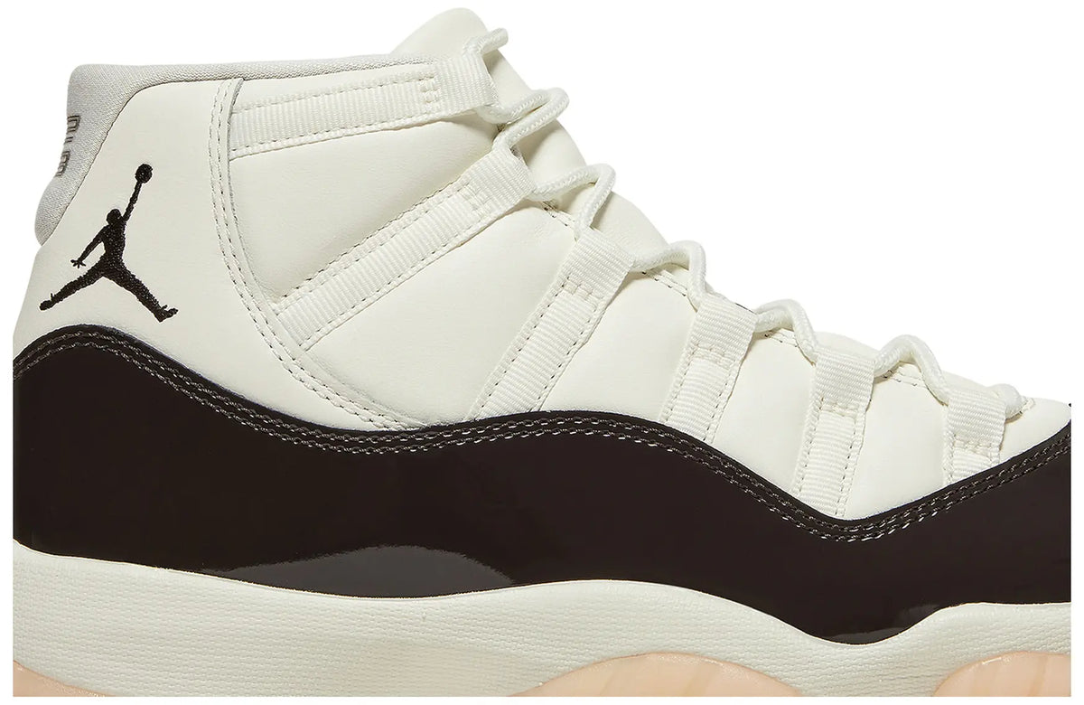 Jordan Retro 11 "Neapolitan" - white-3 and brown sneaker, additional product photo