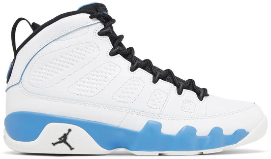 Air Jordan 9 Retro 'Powder Blue' 2024 - white and black sneaker