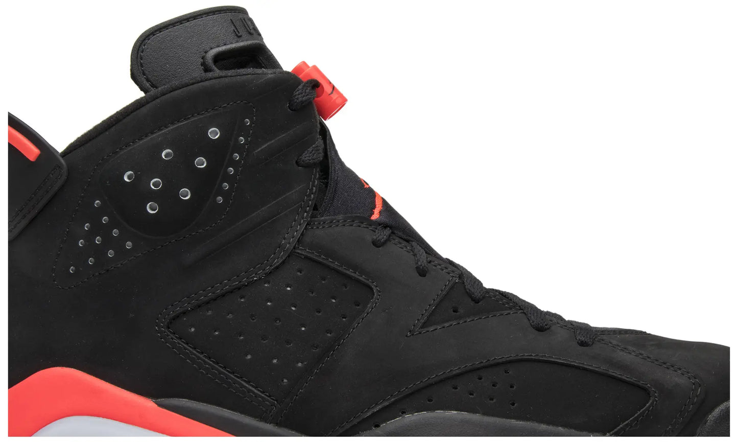 Jordan 6 Retro "Black Infrared" 2014 - black and red sneaker, additional product photo