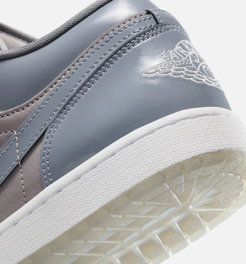 Air Jordan 1 Low SE 'Patent Cool Grey'