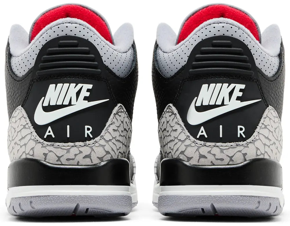 Jordan Retro 3 GS "Black Cement" 2024