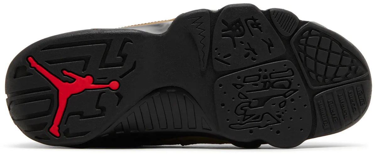 Jordan Retro 9 GS "Olive" - black and olive sneaker, additional product photo