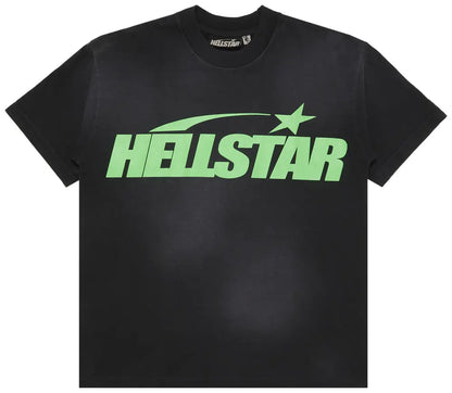 Hellstar Classic T-Shirt (Regular Print) "Black/Green"