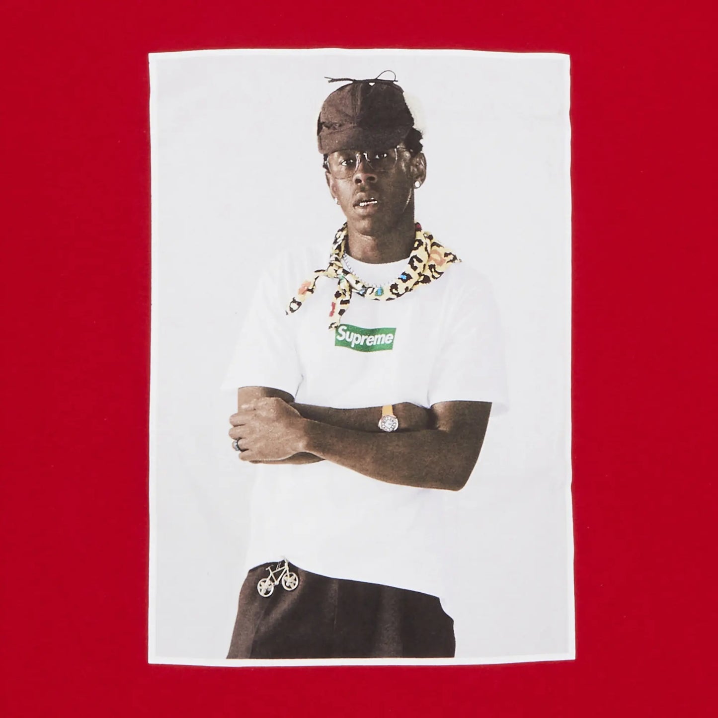 Supreme Tyler, The Creator Tee 'Red'