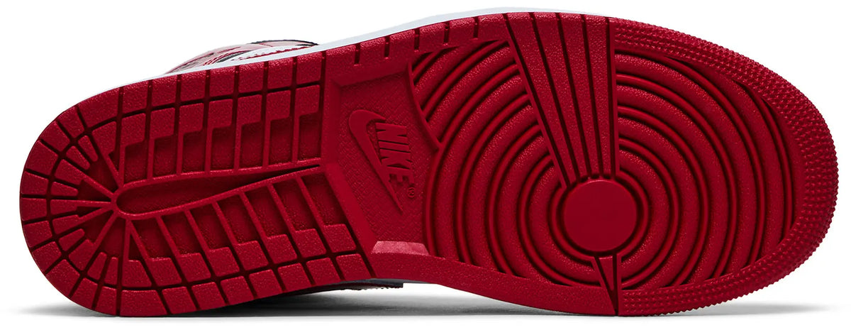 Air Jordan 1 Mid 'Patent Bred Toe'