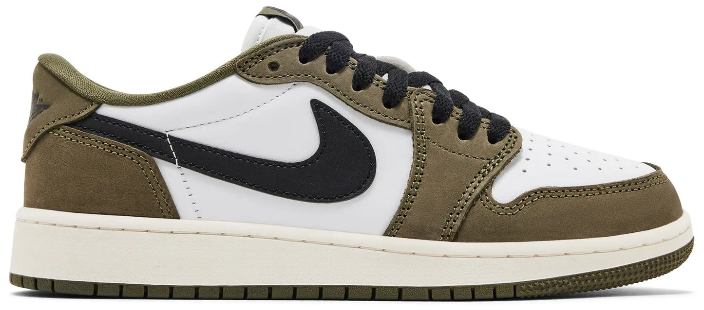 Air Jordan 1 Low GS 'Medium Olive'