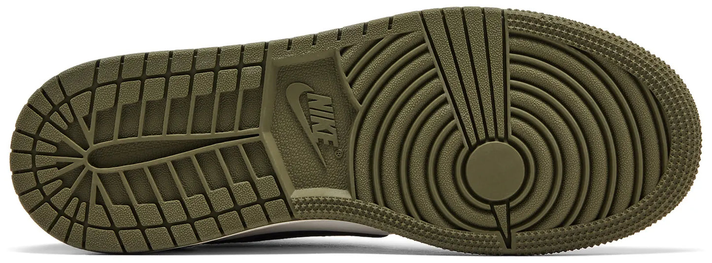 Air Jordan 1 Low GS 'Medium Olive'