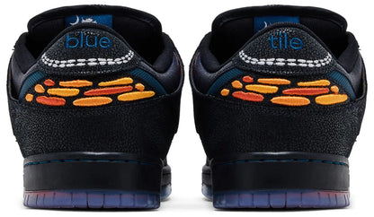 Nike SB Dunk x Bluetile  'Black Marina White'