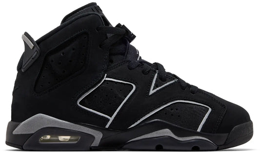 Air Jordan 6 Retro GS 'Cap and Gown' - black sneaker