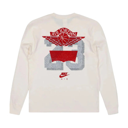 Air Jordan x Levi's Shelby Crewneck 'Pale Ivory/Black/University Red'